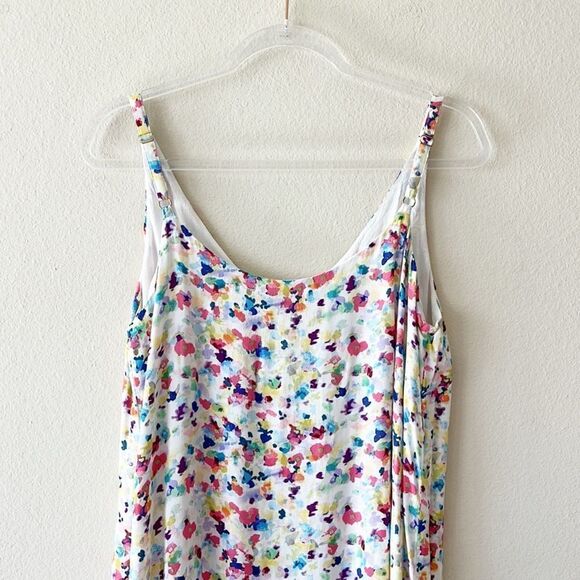 Cabi 321 Meadow Ditsy Watercolor Floral Slip Dress - Picture 5 of 9